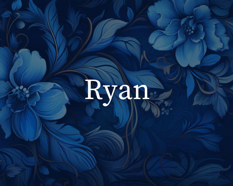 biblical meaning of Ryan