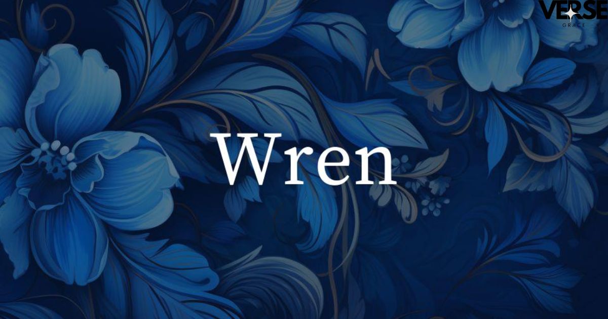 biblical meaning of the name Wren