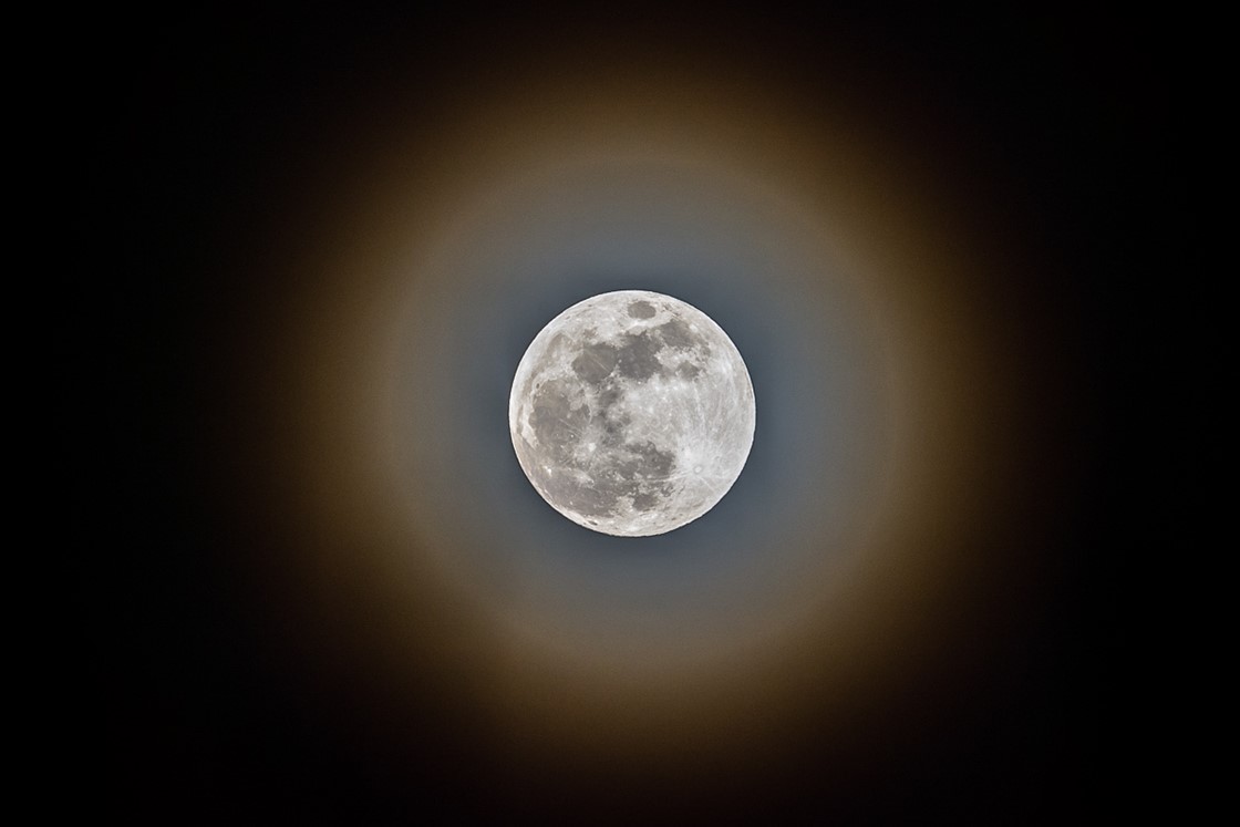 the Biblical Meaning of Halo Around the Moon